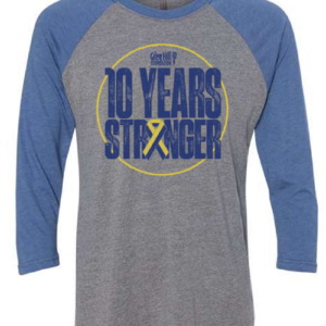 10 Years Stronger Patch Trucker Hat - The Greg Hill Foundation